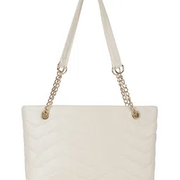 Fastrack Textured PU Structured Shoulder Bag with Quilted image 2