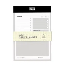 Solo 100x210 mm Size Clear Daily Planner, TD PA5-45
