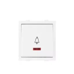 Anchor Rider 6A Bell Push Mega Switch White 240V 47204 (Pack of 10 Pcs)-30