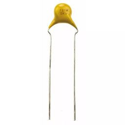 Vishay Single Layer Ceramic Capacitor 120 pF Capacitance ±10% Tolerance Through Hole Mount, F121K25S3NP63K7R (Pack of 50)-image-39