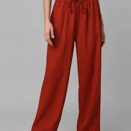 Only Maroon Regular Fit Pants-picture-30
