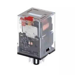 Omron MK-S Series General Purpose Relay DPDT 8-Pin 6 V DC Plug-In Terminal, MKS2PN DC6 BY OMZ-6