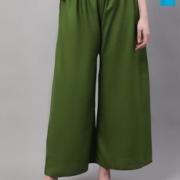 Valles365 by S.C. Women 2 Flared Palazzos-image-96