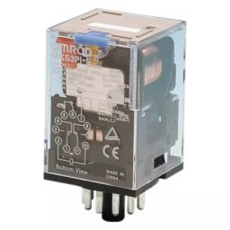 Omron MK-S Series General Purpose Relay 3PDT 11-Pin 24 V DC Plug-In Terminal, MKS3PI-5 DC24 BY OMZ-17