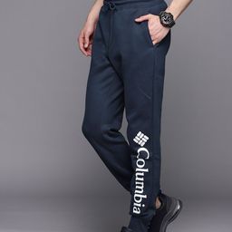Columbia Men Navy Blue Straight Fit M CSC Logo Omni Heat Infinity Fleece Jogger-image-61