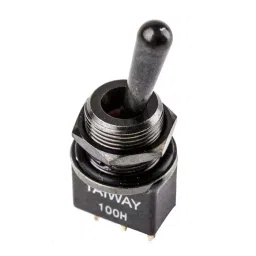 RS PRO Toggle Switch PCB Mount On-On SPDT Through Hole Terminal, 8200539-18