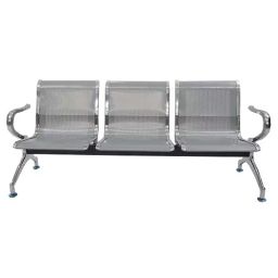 IB BASICS Stainless Steel Waiting Bench 3 Seat SW003-11