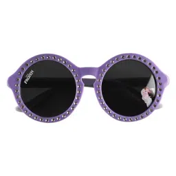 Disney Frozen Blue Round UV Protection Sunglasses for Girls-picture-43