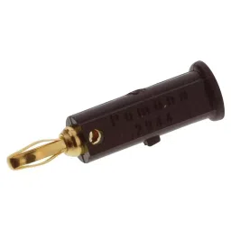 POMONA Banana Plug, Stackup, 5A, Screw, Black, 2944-0-picture-11