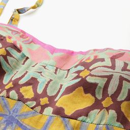 Ritu Kumar Geometric Print Top & Palazzos With Shrug image 2