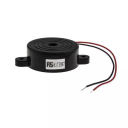 RS PRO Continuous Buzzer, Voltage 1.5 -20 V DC, Frequency 2300 Hz - 3.3 kHz, Model No 6173097-picture-1
