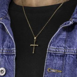 Police Gold-Plated Fleshy Shiny Chain Bracelet for Men-image-72