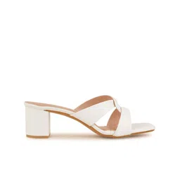 Rubeezz Textured Block Sandals with Bows image 4