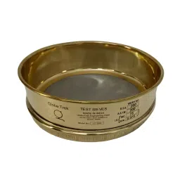 Globe Trek 203.2 mm (8 Inch) Brass Test Sieve 0.500 mm Mesh, GT-502-22