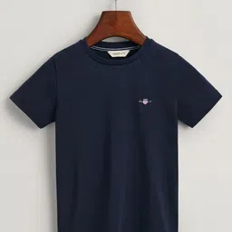 GANT Boys Round Neck Applique Pure Cotton T-shirt-image-29