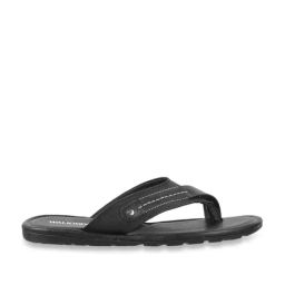 Walkway Men's Black Thong Sandals-image-86