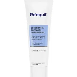 Re'equil Ultra Matte Dry Touch Sunscreen Gel SPF 50 PA++++ - 50 gm-46