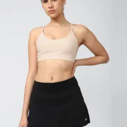 Reebok Beige Padded Sports Bra-image-5