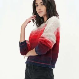 American Eagle Outfitters Red Striped Sweater-picture-23