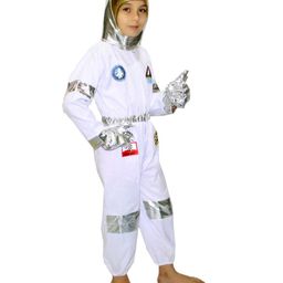 Kaku Fancy Dresses Space Theme Costume Set - White-image-4
