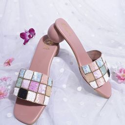 Solefoot Embellished Party Block Sandals-picture-7