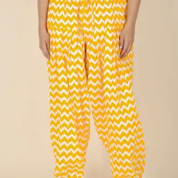 Aramya Women Printed Loose Fit Cotton Salwar-image-40