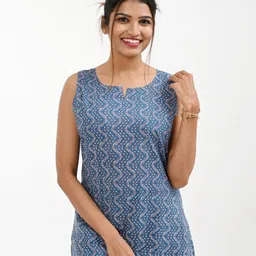 30 Looks Women Vertical stripped Print Cotton Top-image-55