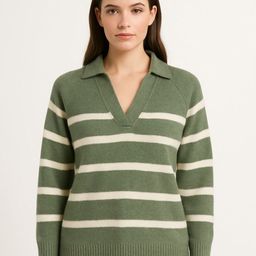 NoBarr Women Striped Pullover-image-15