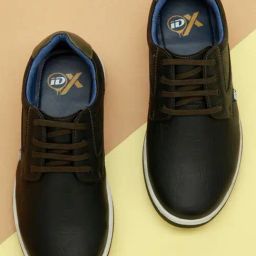 ID Men's Black Derby Shoes-picture-42