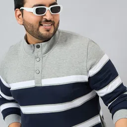 AUSTIVO Men Striped Sweatshirt-image-70