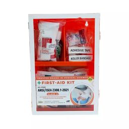 AOSSPL Red As Per ANSI/ISEA CLASS A GMP Certificate First Aid Kit-picture-12