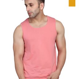 WOOSTRO Men Pack Of 2 Solid Round Neck Cotton Slim Fit T-shirts-image-26