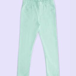 Pantaloons Junior Mint Green Cotton Regular Fit Jeggings-image-127
