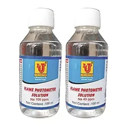 Lab Junction 100 ml 40 and 100 ppm Sodium Solution LJ-381 Pack of 2 Pcs-12