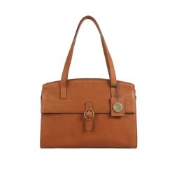 Hidesign Zen DAICHO 01 Tan Cut Work Medium Handbag-25
