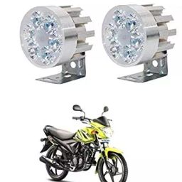Cartronics Round 6 LED Motorcycle Light Bike Fog Lamp for Suzuki Hayate-3