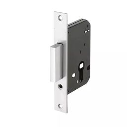 GEZE Dead Lock With Fixing Screws, Size 50 mm, Stainless Steel Front and Strike Plate with Brass Bolt and SS Finish, 8115206-image-39
