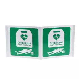 RS PRO AED Sign, H350 mm W200mm Model No 1811506-image-2