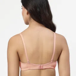 LILY dapyklis Full Coverage Lightly Padded Non-Wired Back Closure T-shirt Bra image 2
