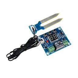 Soil Moisture Sensor XH-M214 12V Soil Humidity Sensor Controller Irrigation System Automatic Watering Module Digital Display Humidity Controller - RS4935Soil Moisture Sensor XH-M214 12V Soil Humidity Sensor Controller Irrigation System Automatic Watering Module Digital Display Humidity Controller - RS4935 image 1