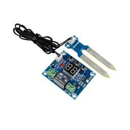 Soil Moisture Sensor XH-M214 12V Soil Humidity Sensor Controller Irrigation System Automatic Watering Module Digital Display Humidity Controller - RS4935Soil Moisture Sensor XH-M214 12V Soil Humidity Sensor Controller Irrigation System Automatic Watering Module Digital Display Humidity Controller - RS4935 image 3