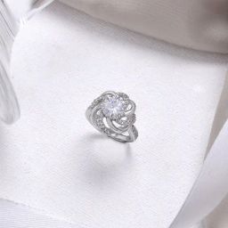 Joker & Witch Wyatt Knot Silver Ring-13