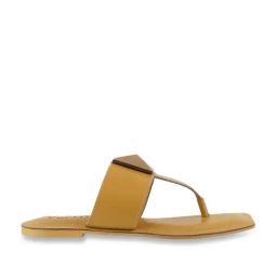 Catwalk Women's Yellow Thong Sandals-image-10
