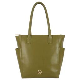 Baggit Bay Leaf PVC Solid Tote Handbag-image-43