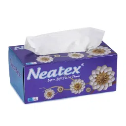 Neatex Paper Super Soft 2ply 200 Facial Tissue Flat Box-11