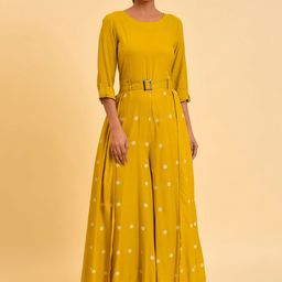 W Women Printed Basic Jumpsuit-picture-50