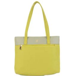 Baggit Lime Green PVC Solid Tote Handbag-image-82