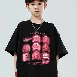 LULU & SKY Print Flared Sleeve Cotton Top-image-59