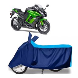Auto Pearl Two Wheeler Cover for Kawasaki Ninja 1000 BS6 - Cyan, Blue-image-40