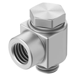 Festo Elbow Threaded Adaptor G 1/4 Female Connector A Threaded, LJK-1/4-picture-2